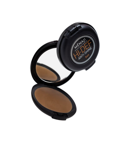 High Definition Anti-Shine Powder & Deluxe Kabuki Brush