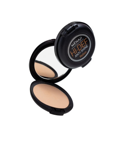 High Definition Anti-Shine Powder & Deluxe Kabuki Brush