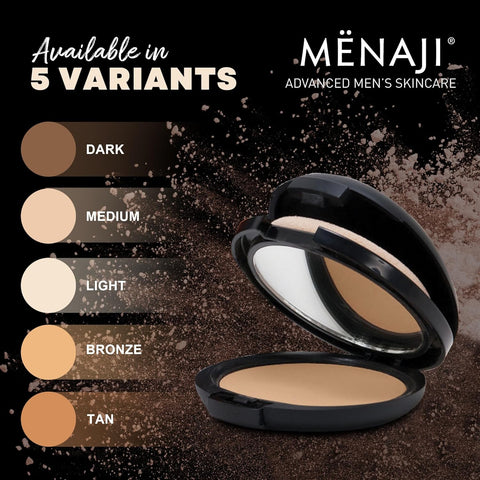High Definition Anti-Shine Powder & Deluxe Kabuki Brush