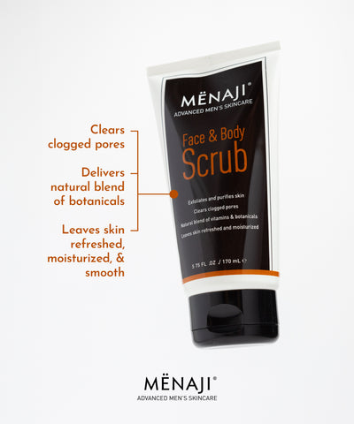 Men’s Face & Body Exfoliating Scrub